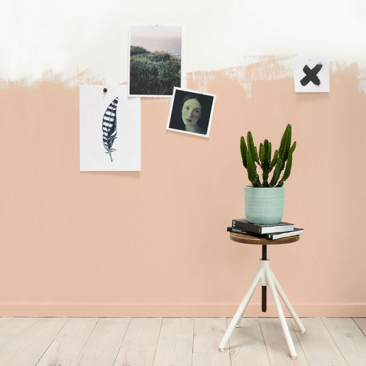 Strong, white magnetic wallpaper: suitable for magnets by Groovy Magnets